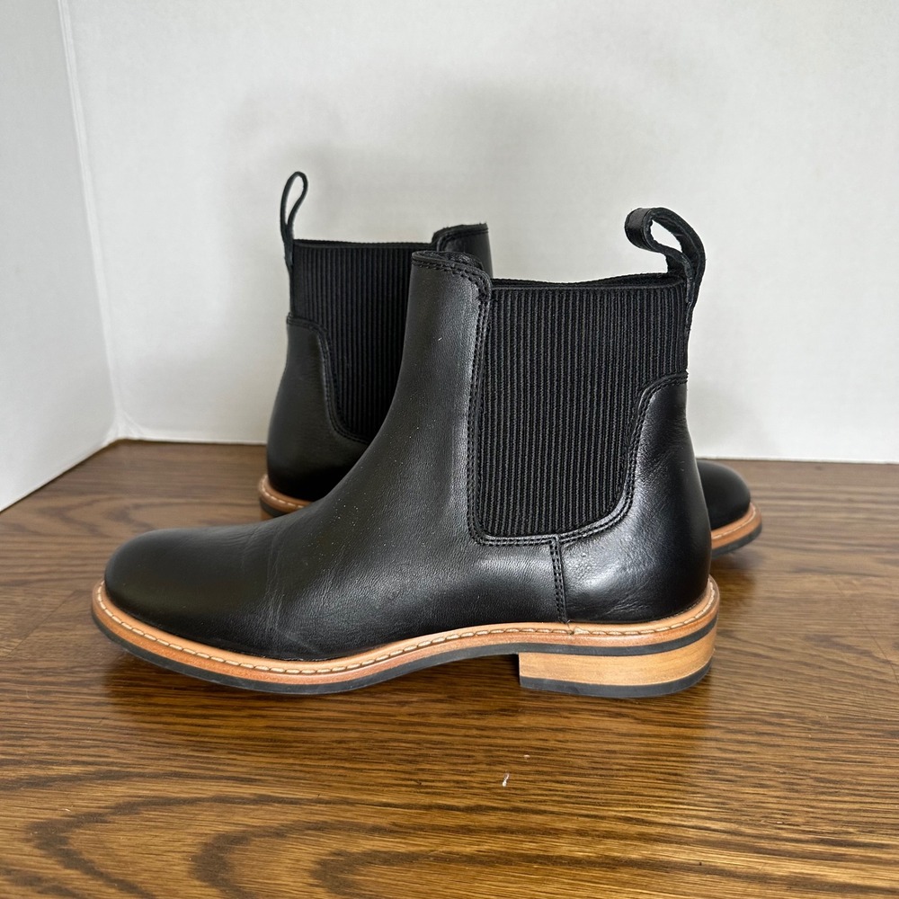 Nisolo Carmen 2.0 Chelsea Boot Womens 6.5 Black Leather Ankle Boots New w/o box - Picture 5 of 9